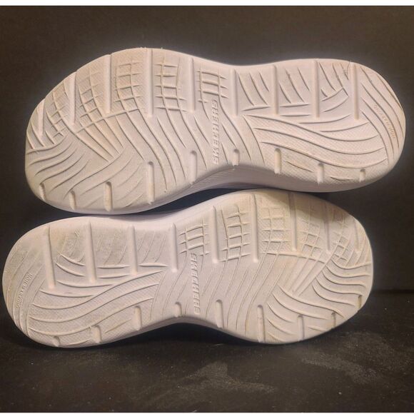 Skechers Kids' Dyna-lite Comfort Sneaker Black Neon Green Size 2.5 - Picture 7 of 8